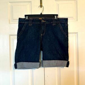 Kut from the Kloth Dark Blue Jean Shorts